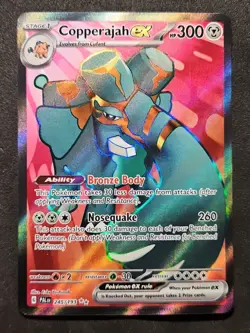 Copperajah ex - 245/193 - Pokemon Paldea Evolved Full Art Ultra Rare Card (1D) - Image 1
