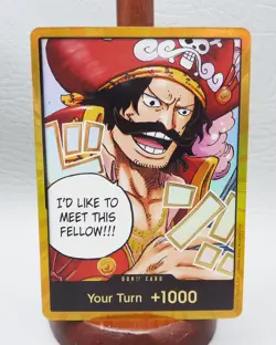 DON!! Card (Gol.D.Roger) (Gold) - Carrying On His Will (OP13) - Image 1