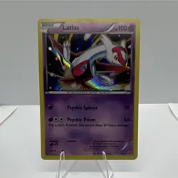 Pokemon Latios 30/30 XY Trainer Kit Holo 110 HP English TCG Card - Image 1