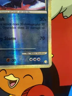 Gyarados (Red) 123/123 Heartgold & Soulsilver Reverse Holo MP Pokemon TCG - Image 4