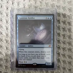 Magic: The Gathering Quantum Riddler Creature Edge of Eternities Blue 0072 4/6 - Image 1