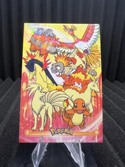Charmander, Ho-Oh & Blaziken - Cracked Ice Holo - Card Database 3 - Pokemon Card - Image 1