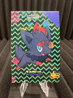 Zorua - Cracked Ice Holo - Card Database Halloween 2024 - Pokemon Card NM - Image 1