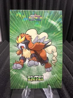 Entei - Cracked Ice Holo - Card Database Halloween 2024 - Pokemon Card NM - Image 1
