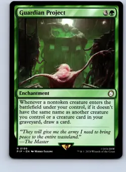 MAGIC TG: Universes Beyond: Fallout #199 Guardian Project Rare .M2A - Image 1