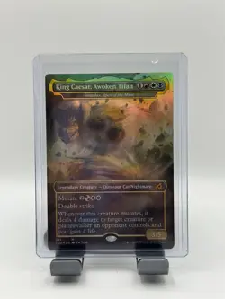 MTG, King Caesar, Awoken Titan - Snapdax, Apex of the Hunt FOIL Ikoria: Lair of - Image 1