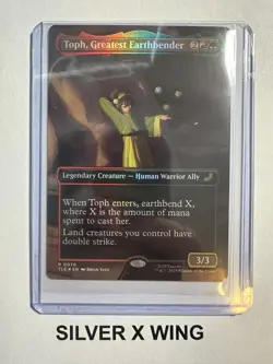 Toph, Greatest Earthbender Borderless Foil x1, MTG, TLE, LP *READ* - Image 1