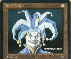 MTG - JESTER'S CAP - Ice Age - 1995 - NEAR MINT+ - Rare - Never Played - Image 1