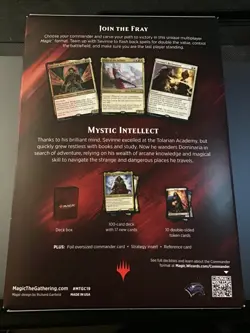 MTG Sealed Commander Deck Mystic Intellect - Image 2