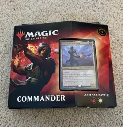 Arm For Battle Commander Deck 2020 Commander Legends SEALED & NEW - MTG - Image 1