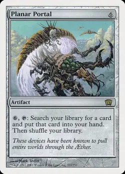 Planar Portal SP/PL 8th Editon MTG Magic the Gathering Artifact English Card - Image 1