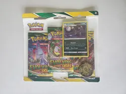 Pokemon Sword & Shield Evolving Skies 3 Pack Blister Factory Sealed Umbreon Holo - Image 1