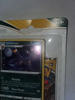 Pokemon Sword & Shield Evolving Skies 3 Pack Blister Factory Sealed Umbreon Holo - Image 3