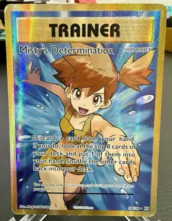 Misty's Determination (Full Art) 108/108 Evolutions Holo Pokemon TCG - NM - Image 1