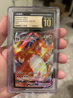 2020 Pokemon Darkness Ablaze Charizard VMAX 020/189 CGC 10 Pristine 🔥🔥🔥 - Image 1