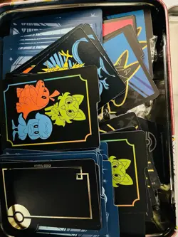 Pokemon TCG Official Lot of 100 Coins DUPLICATES Jumbo Regular + Dividers, Dice - Image 5