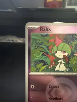 Ascended Heroes Ralts Love Ball Reverse Holo #087/217 Pokemon TCG - Image 2