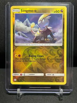 Jangmo-o 160/236 Reverse Holo Pokemon 2019 Cosmic Eclipse - LP - Image 1