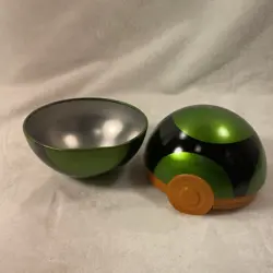 Pokemon Dusk Ball Tin Rare *EMPTY* Poke Ball Green - Image 2