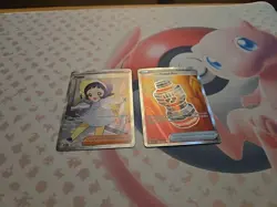 Pokemon Tcg Full Art Trainer Lot Poppy OBF 220/197 Premium Power Pro MEG 174/132 - Image 3