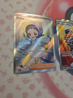 Pokemon Tcg Full Art Trainer Lot Poppy OBF 220/197 Premium Power Pro MEG 174/132 - Image 4