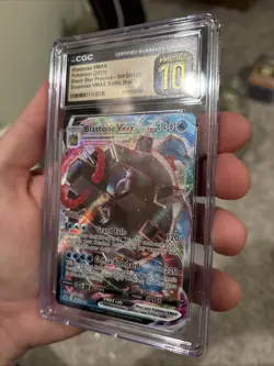 Pokemon CGC 10 PRISTINE Blastoise VMAX SWSH103 Holo Black Star Promo Battle Box - Image 2