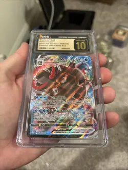 Pokemon CGC 10 PRISTINE Blastoise VMAX SWSH103 Holo Black Star Promo Battle Box - Image 4