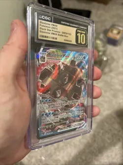 Pokemon CGC 10 PRISTINE Blastoise VMAX SWSH103 Holo Black Star Promo Battle Box - Image 5