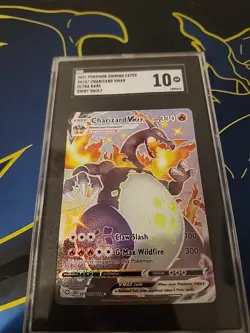 Pokemon TCG Charizard VMAX Shining Fates SV107/SV122 - Image 1