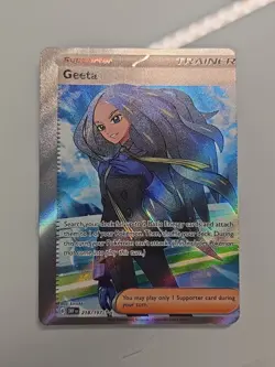 Geeta 218 Obsidian Flames Miscut OC Error Alignment Print Dot Pokemon English - Image 1