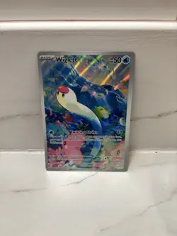Pokemon TCG Wiglett Scarlet & Violet Base Set 206/198 Holo Illustration Rare - Image 1