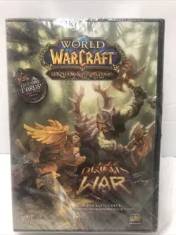 Factory Sealed World Warcraft Trading Card Game Drums of War PVP Battle Deck SEE - Image 1