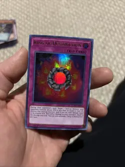 Yu-Gi-Oh Ring of Destruction 1st Edition Ultra Rare Holo LCKC-EN050 - Image 1