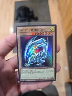 Blue-Eyes White Dragon (Version 2) LCKC-EN001 Legendary Collection Kaiba... - Image 1