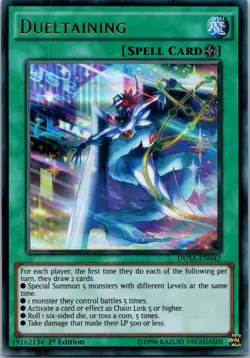 Yugioh Dueltaining DUSA-EN042 1st Edition Ultra Rare NM - Image 1