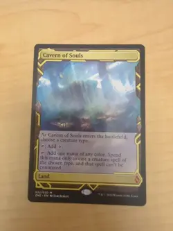 1x MTG Cavern of Souls Zendikar Rising Expeditions Regular Mythic Rare 022 NM x1 - Image 1