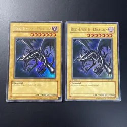 Red-Eyes Black Dragon SDJ-001 1st Edition /unlimted Ultra Rare Yu-Gi-Oh Card - Image 1