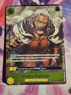Rayleigh OP14 R The Azure Sea's Seven One Piece Dash Pack Promo Foil Ship 1 Day - Image 1