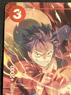 Monkey.D.Luffy - P-006 (Winner Pack Vol. 1) Stamped NM CLEAN One Piece Promo - Image 2