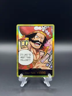 Gol.D.Roger OP13 GOLD Don!! English Foil One Piece Carrying on His Will - Image 1