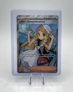 Pokemon TCG Lillie's Determination Card 169/132 Mega Evolution Ultra Rare NM - Image 1