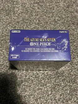 One Piece TCG OP-14 The Azure Sea’s Seven Booster Box English - NEW & SEALED - Image 5