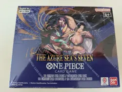 One Piece TCG The Azure Sea's Seven OP-14 Booster Box ENGLISH SEALED - Image 1