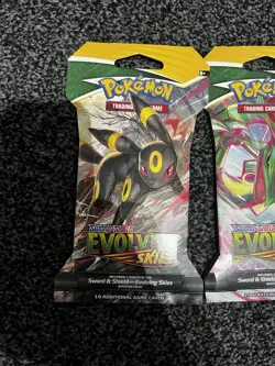 Pokemon Evolving Skies Sleeved Booster Pack X4 - Image 2