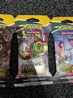 Pokemon Evolving Skies Sleeved Booster Pack X4 - Image 3