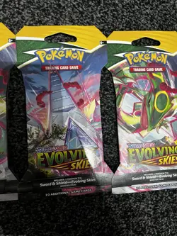 Pokemon Evolving Skies Sleeved Booster Pack X4 - Image 4
