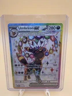 Umbreon ex SVP 176 Scarlet & Violet Prismatic Evolutions Promo TCG Holo - Image 5