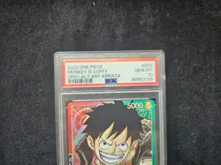 Monkey.D.Luffy (003) (Parallel) OP01-003 Romance Dawn Foil Alt.Art- Errata - Image 2