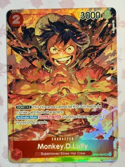 Monkey.D.Luffy OP01-024 Alternate Art - Romance Dawn One Piece TCG - Image 1