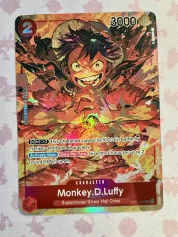 Monkey.D.Luffy OP01-024 Alternate Art - Romance Dawn One Piece TCG - Image 2